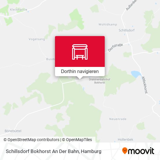 Schillsdorf Bokhorst An Der Bahn Karte