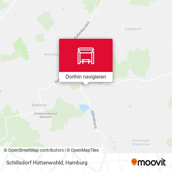 Schillsdorf Hüttenwohld Karte