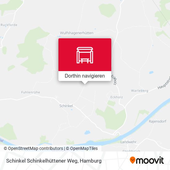 Schinkel Schinkelhüttener Weg Karte
