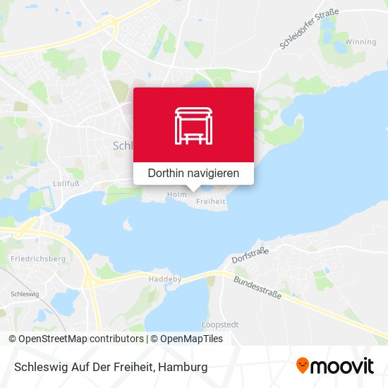 Schleswig Auf Der Freiheit Karte