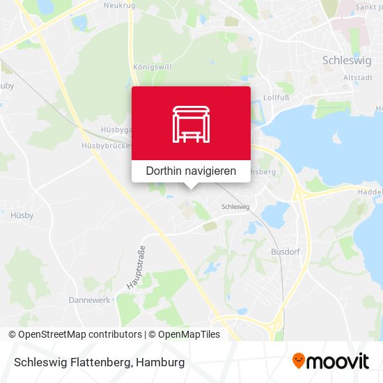 Schleswig Flattenberg Karte