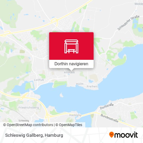 Schleswig Gallberg Karte