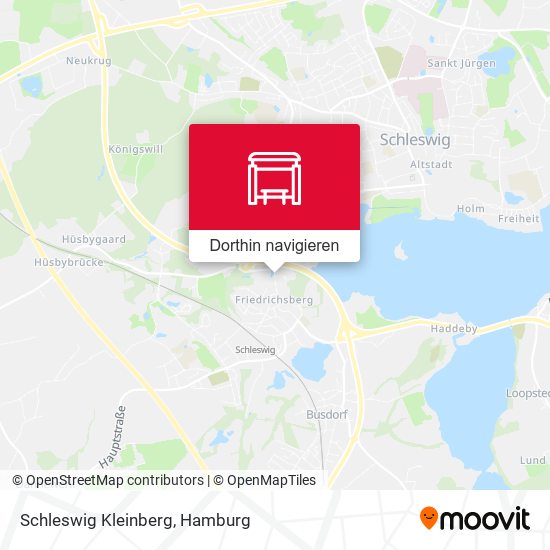 Schleswig Kleinberg Karte