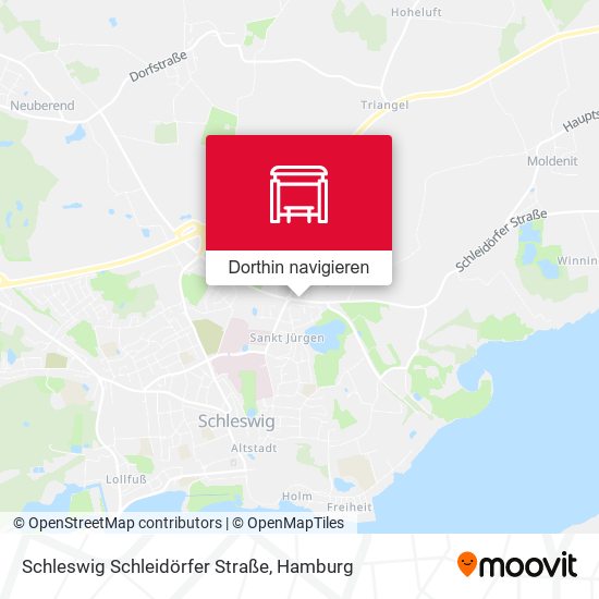 Schleswig Schleidörfer Straße Karte