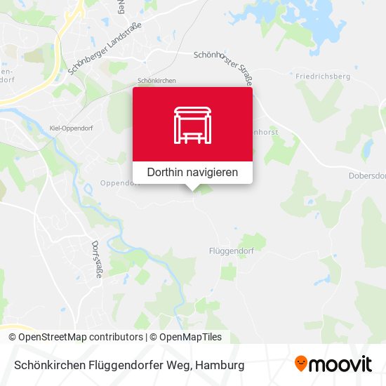 Schönkirchen Flüggendorfer Weg Karte