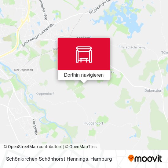 Schönkirchen-Schönhorst Hennings Karte