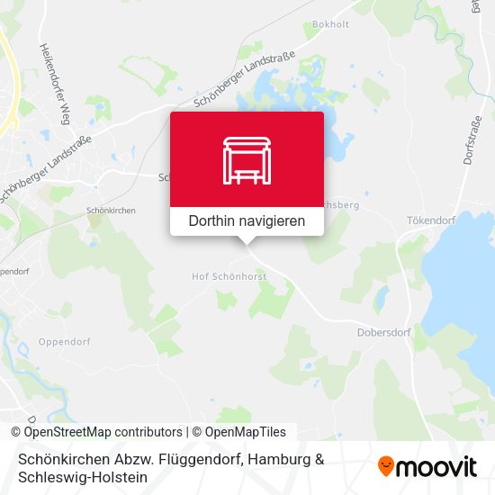 Schönkirchen Abzw. Flüggendorf Karte