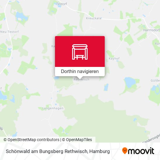 Schönwald am Bungsberg Rethwisch Karte