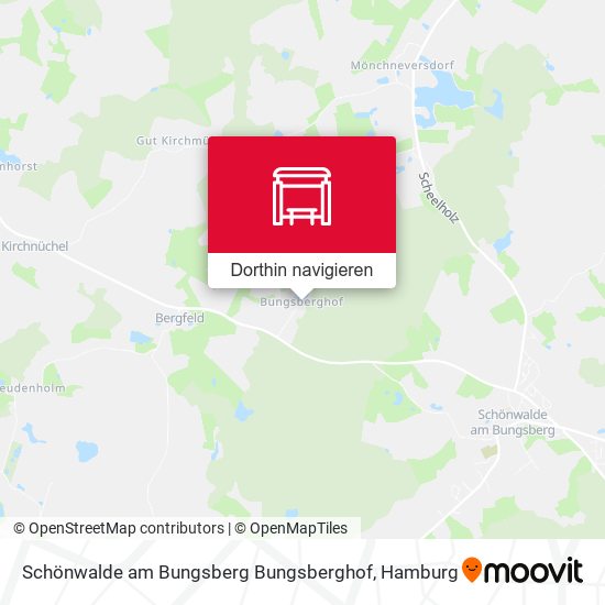 Schönwalde am Bungsberg Bungsberghof Karte