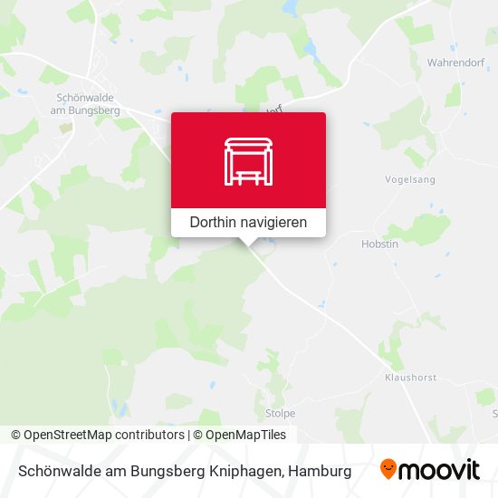Schönwalde am Bungsberg Kniphagen Karte
