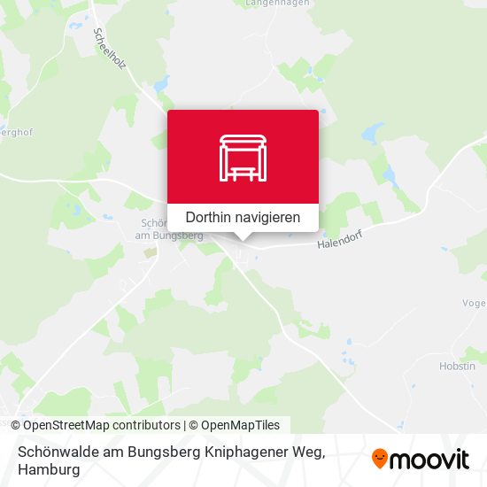 Schönwalde am Bungsberg Kniphagener Weg Karte