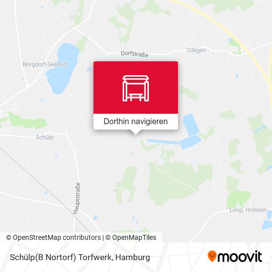 Schülp(B Nortorf) Torfwerk Karte