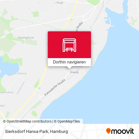 Sierksdorf Hansa-Park Karte