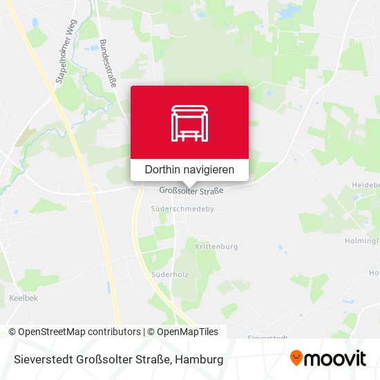 Sieverstedt Großsolter Straße Karte