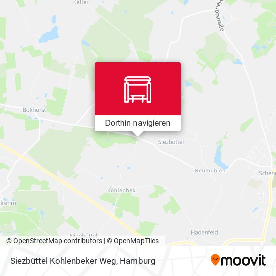 Siezbüttel Kohlenbeker Weg Karte