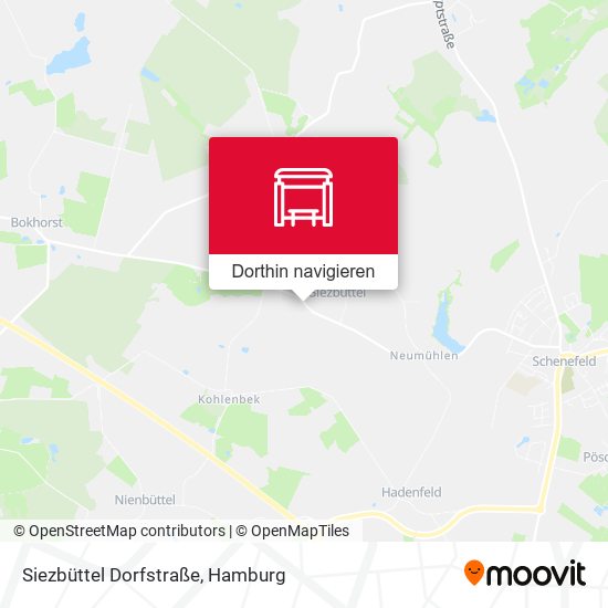 Siezbüttel Dorfstraße Karte