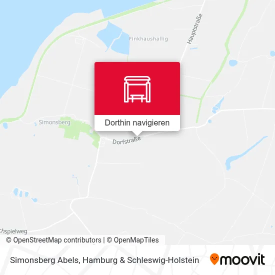 Simonsberg Abels Karte