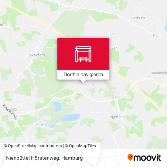 Nienbüttel Hörstenweg Karte