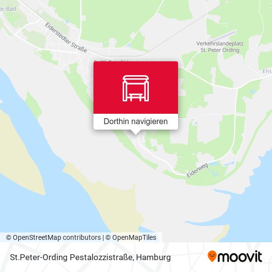 St.Peter-Ording Pestalozzistraße Karte