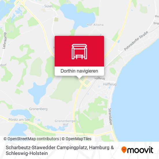 Scharbeutz-Stawedder Campingplatz Karte