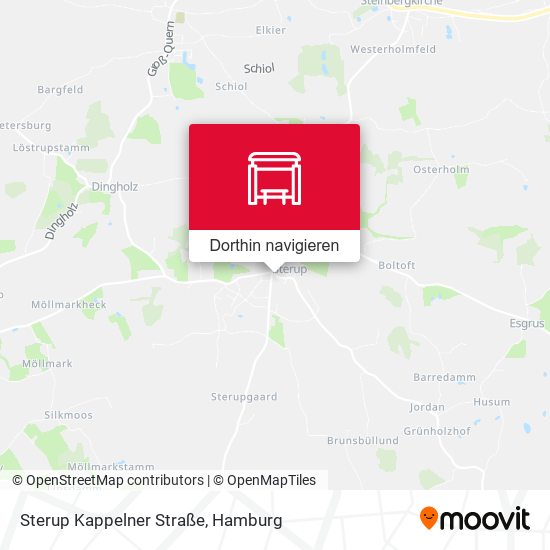 Sterup Kappelner Straße Karte