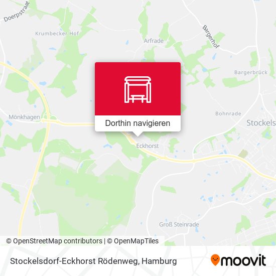 Stockelsdorf-Eckhorst Rödenweg Karte