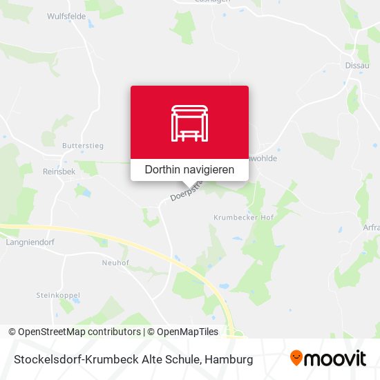 Stockelsdorf-Krumbeck Alte Schule Karte
