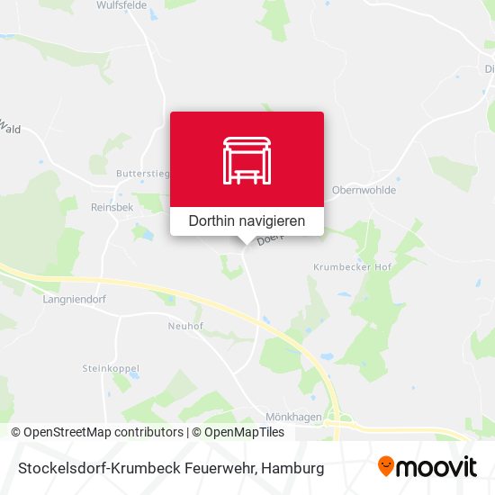 Stockelsdorf-Krumbeck Feuerwehr Karte