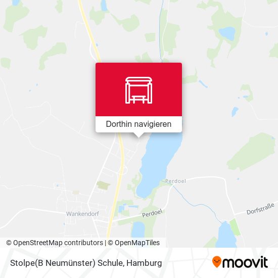 Stolpe(B Neumünster) Schule Karte