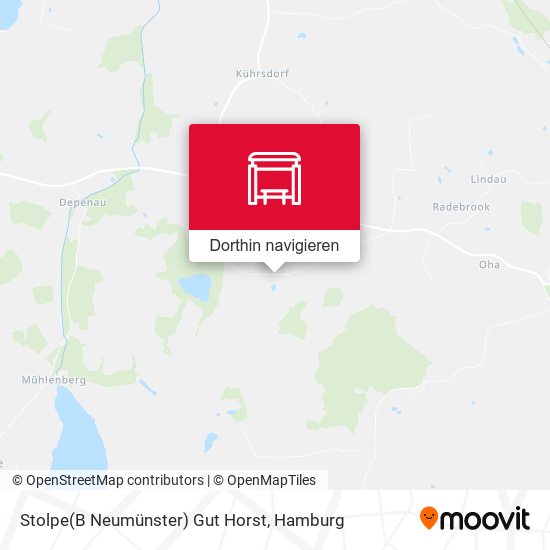 Stolpe(B Neumünster) Gut Horst Karte