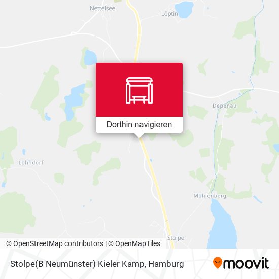 Stolpe(B Neumünster) Kieler Kamp Karte