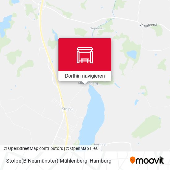 Stolpe(B Neumünster) Mühlenberg Karte