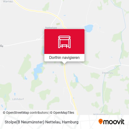 Stolpe(B Neumünster) Nettelau Karte
