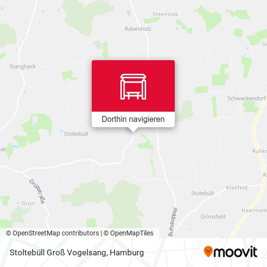 Stoltebüll Groß Vogelsang Karte