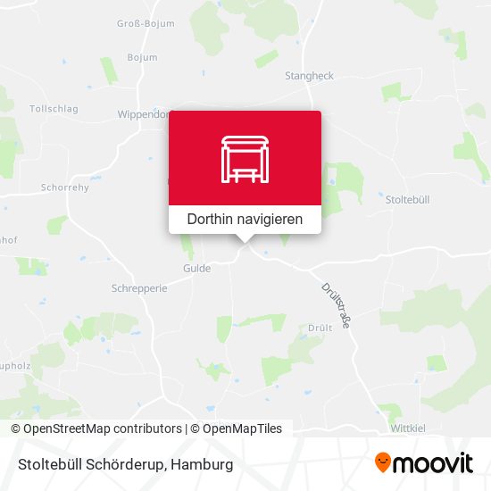 Stoltebüll Schörderup Karte