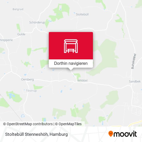 Stoltebüll Stenneshöh Karte