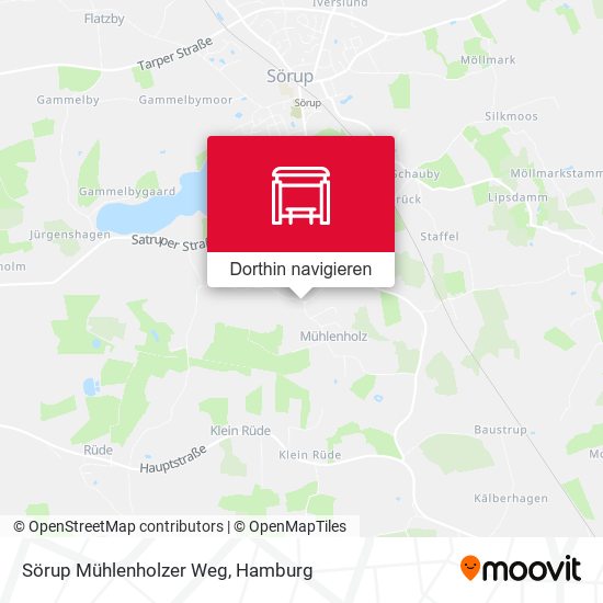 Sörup Mühlenholzer Weg Karte