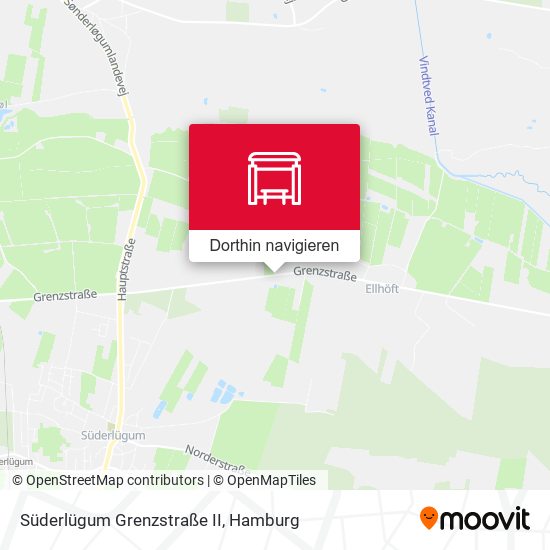 Süderlügum Grenzstraße II Karte