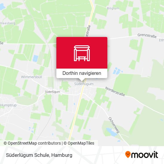 Süderlügum Schule Karte