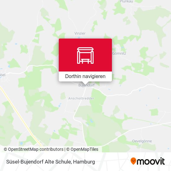 Süsel-Bujendorf Alte Schule Karte