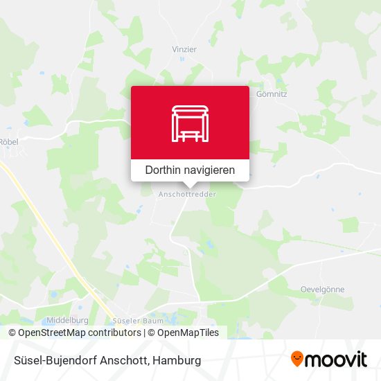 Süsel-Bujendorf Anschott Karte