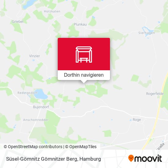 Süsel-Gömnitz Gömnitzer Berg Karte