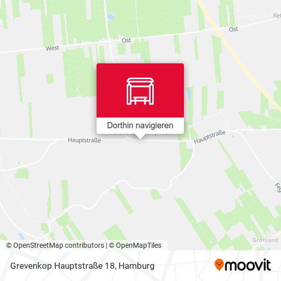 Grevenkop Hauptstraße 18 Karte