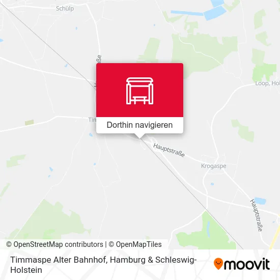 Timmaspe Alter Bahnhof Karte