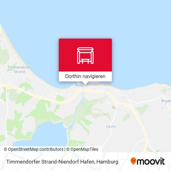 Timmendorfer Strand-Niendorf Hafen Karte