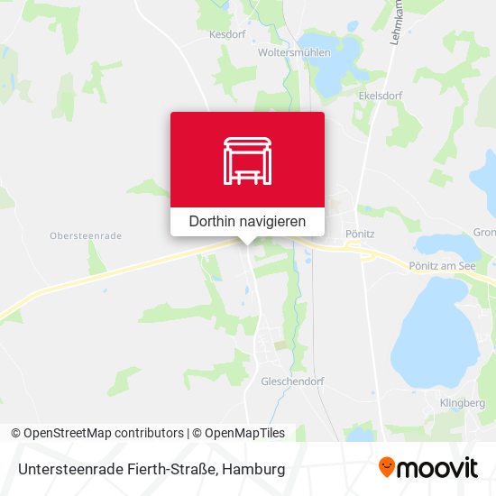 Untersteenrade Fierth-Straße Karte