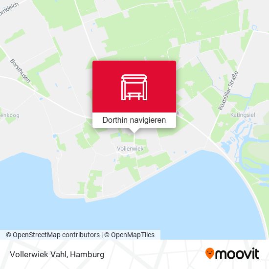 Vollerwiek Vahl Karte