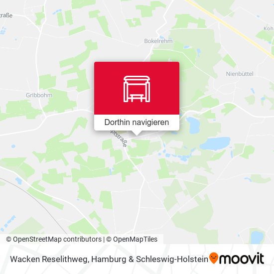 Wacken Reselithweg Karte