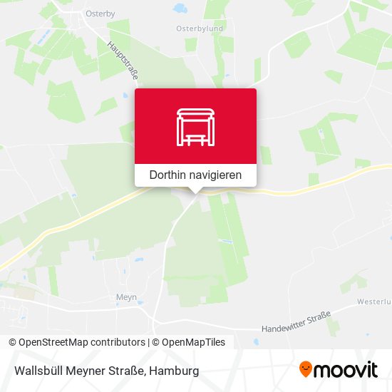 Wallsbüll Meyner Straße Karte
