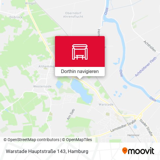 Warstade Hauptstraße 143 Karte